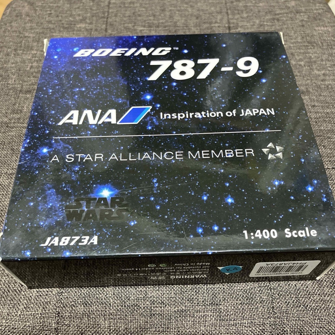 @美品 @レア　ANA STAR WARS Boeing787-9 特別塗装機 エンタメ/ホビーのテーブルゲーム/ホビー(航空機)の商品写真