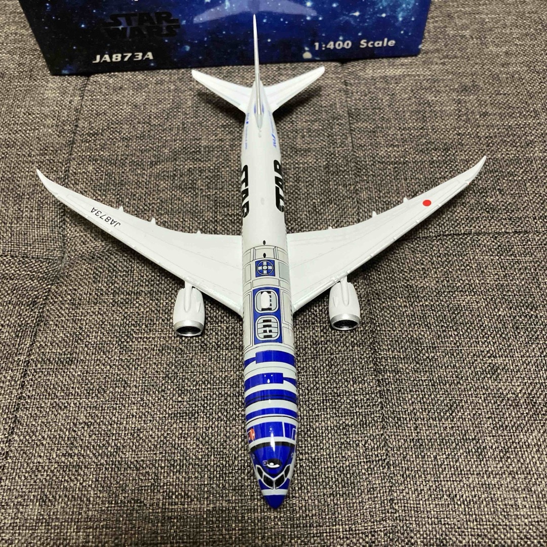 @美品 @レア　ANA STAR WARS Boeing787-9 特別塗装機 エンタメ/ホビーのテーブルゲーム/ホビー(航空機)の商品写真