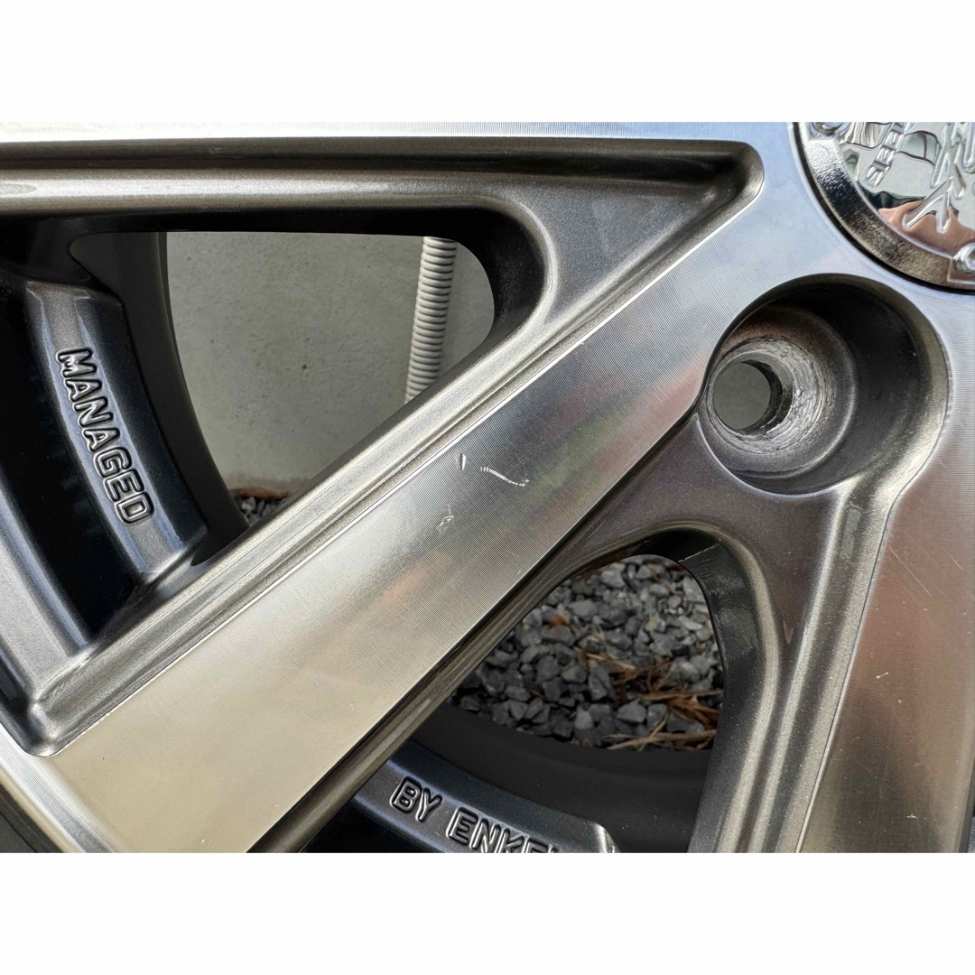 共豊コーポレーション(キョウホウコーポレーション)のKYOHO SMACK VI-R 14インチ×ブリヂストンスタッドレス　軽自動車 自動車/バイクの自動車(タイヤ・ホイールセット)の商品写真
