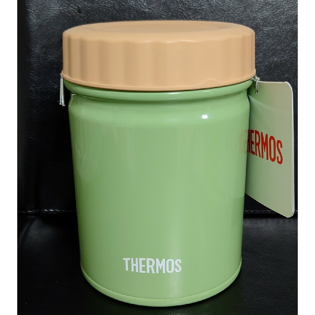 THERMOS(サーモス)の即決OK！　新品未使用　サーモス　スープジャー　500ml カーキ インテリア/住まい/日用品のキッチン/食器(弁当用品)の商品写真