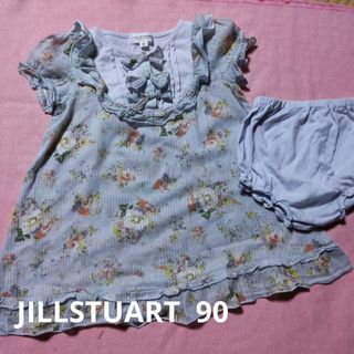 ジルスチュアートニューヨーク(JILLSTUART NEWYORK)のジルスチュアート ワンピース 半袖 90 セットアップ 女の子(ワンピース)