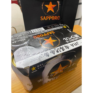 サッポロ(サッポロ)のイクイノックス　JRA 有馬記念　サッポロ黒ラベル　残り1セット　紙袋付き(ビール)