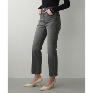 クラネ(CLANE)のCLANE  RING DENIM PANTS グレー　1 完売品(デニム/ジーンズ)