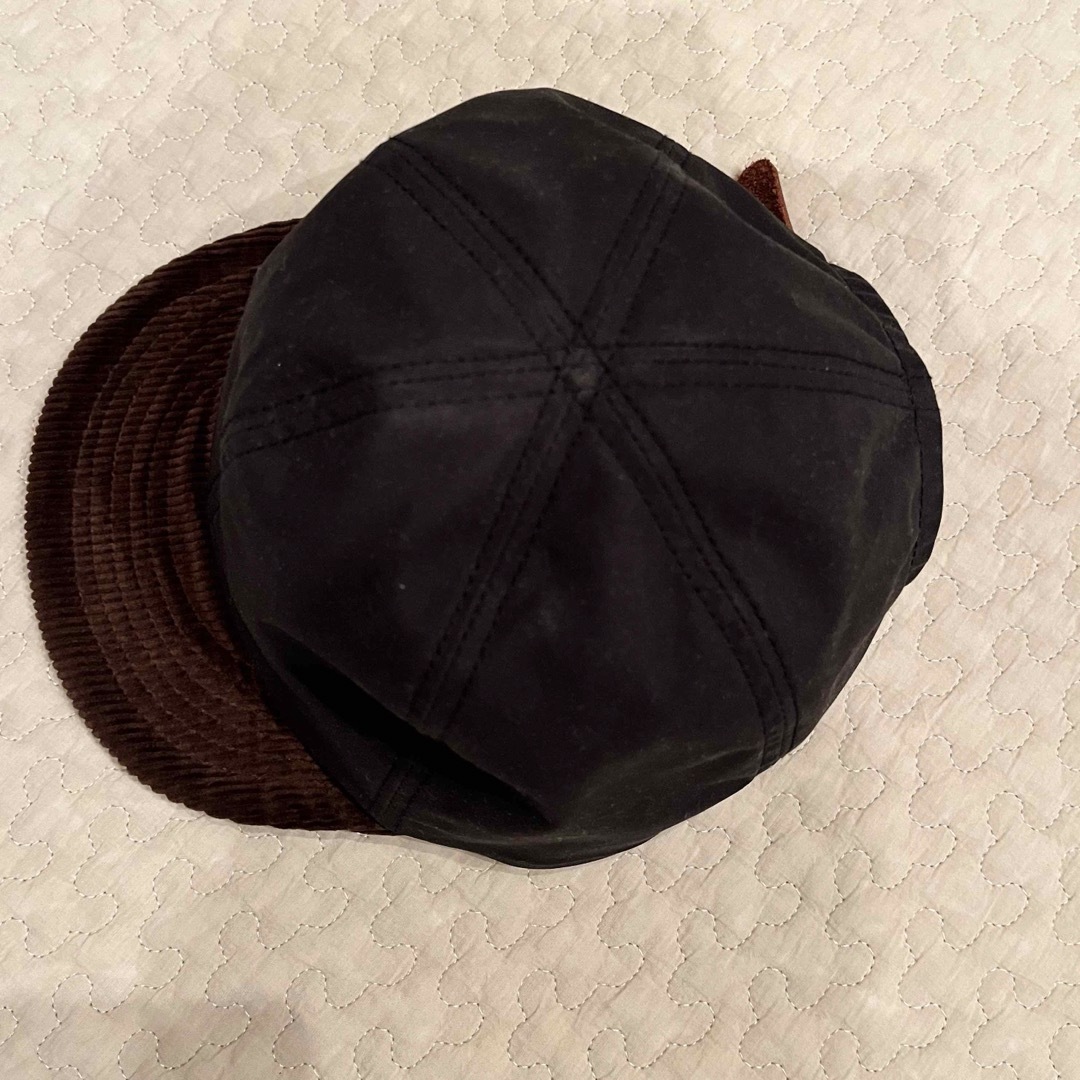 OLD MOUNTAIN  JOCKEY CAP　コーデュロイ(ブラック) メンズの帽子(キャップ)の商品写真