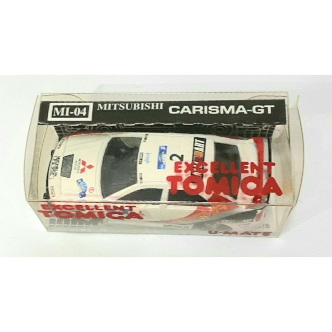 三菱(ミツビシ)のエクセレント トミカ 三菱CARISMA-GT '.97 WRC　R.バーンズ車 エンタメ/ホビーのおもちゃ/ぬいぐるみ(ミニカー)の商品写真