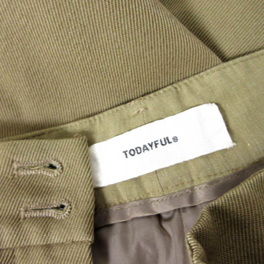 TODAYFUL(トゥデイフル)のトゥデイフル 19AW ツイルタックトトラウザー スラックス パンツ 36 レディースのパンツ(その他)の商品写真