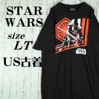 【US古着】STAR WARS スターウォーズ カイロレン プリントTシャツ L(Tシャツ/カットソー(半袖/袖なし))