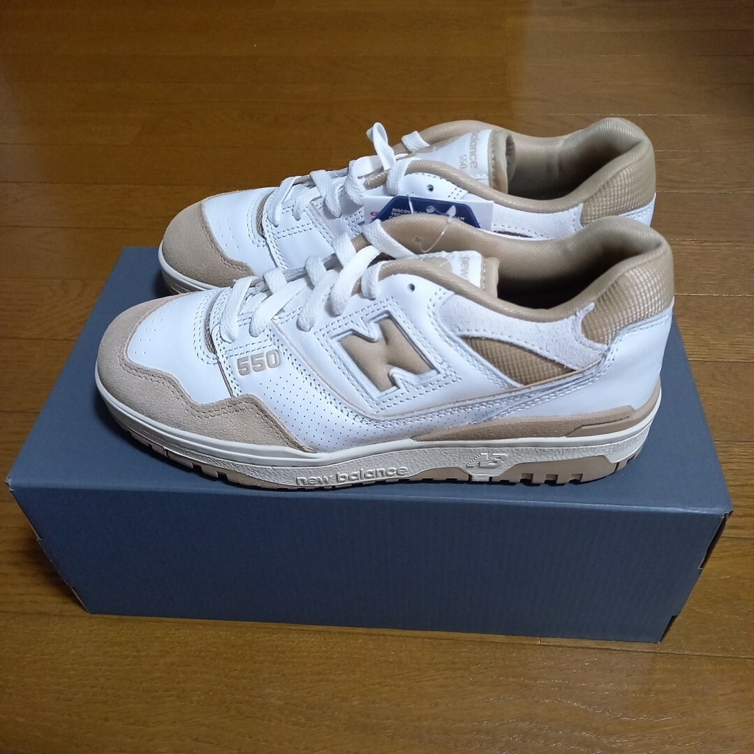 New Balance(ニューバランス)のnew balance/ニューバランス BB550 NEC ブラウン 23.5㎝ レディースの靴/シューズ(スニーカー)の商品写真