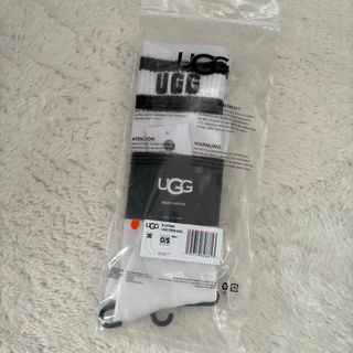 新品未使用 UGGロゴソックス靴下 Lathan Logo Crew Sock