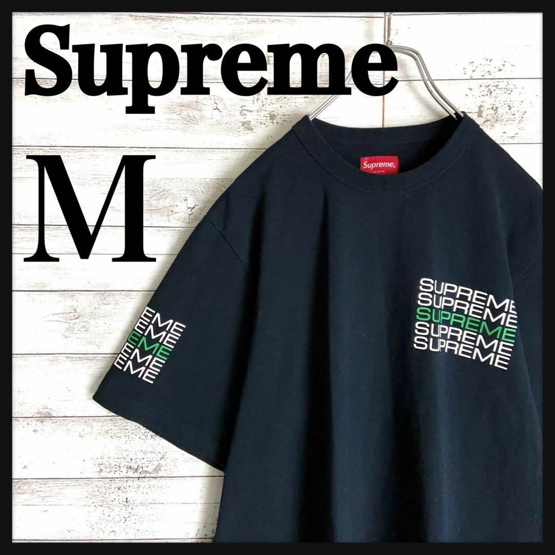 Supreme(シュプリーム)の8843【人気デザイン】シュプリーム☆ビッグロゴ肉厚tシャツ定番カラー　美品 メンズのトップス(Tシャツ/カットソー(半袖/袖なし))の商品写真