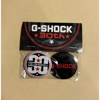 ジーショック(G-SHOCK)の新品　未使用 G-SHOCK 30周年 缶バッジ  Gショック　 カシオ (その他)