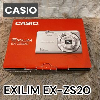 カシオ(CASIO)のCASIO　EXILIM　EX-ZS20 ほぼ新品　メモリカード付き(コンパクトデジタルカメラ)