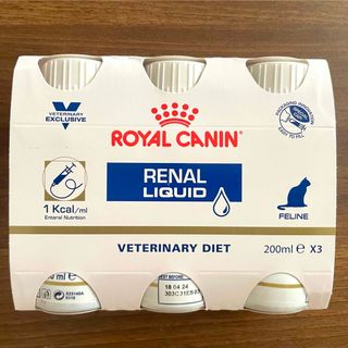 ロイヤルカナン(ROYAL CANIN)のロイヤルカナン　猫用　腎臓サポートリキッド 200ml ×3本 (猫)