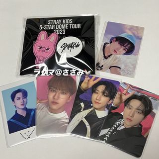 ストレイキッズ(Stray Kids)のチャンビン スキズ  FCくじ SKZOO ラバークリップ トレカ セット(アイドルグッズ)