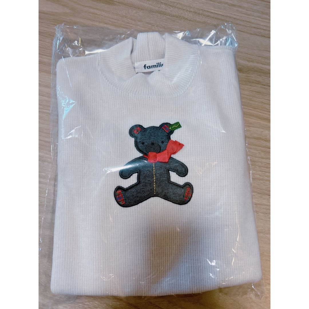 familiar(ファミリア)のfamiliar 🧸長袖　ハイネックTシャツ キッズ/ベビー/マタニティのキッズ服女の子用(90cm~)(Tシャツ/カットソー)の商品写真