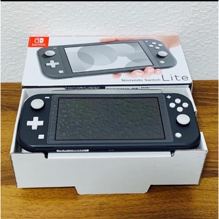 ニンテンドウ(任天堂)の｢ジャンク品｣ Nintendo Switch Liteグレー(携帯用ゲーム機本体)