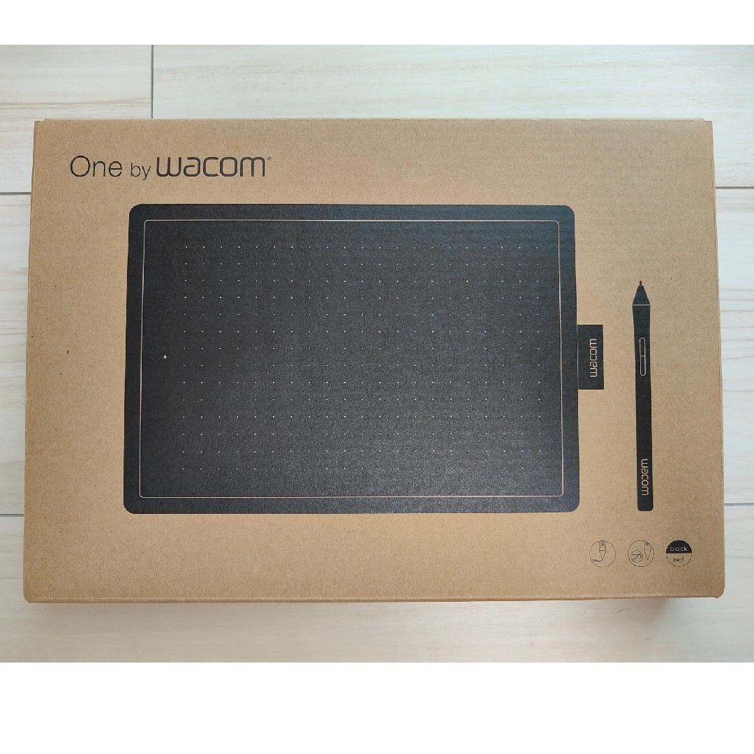 Wacom(ワコム)のワコム ペンタブレット One by Wacom ペン入力専用モデル Mサイズ… スマホ/家電/カメラのPC/タブレット(PC周辺機器)の商品写真