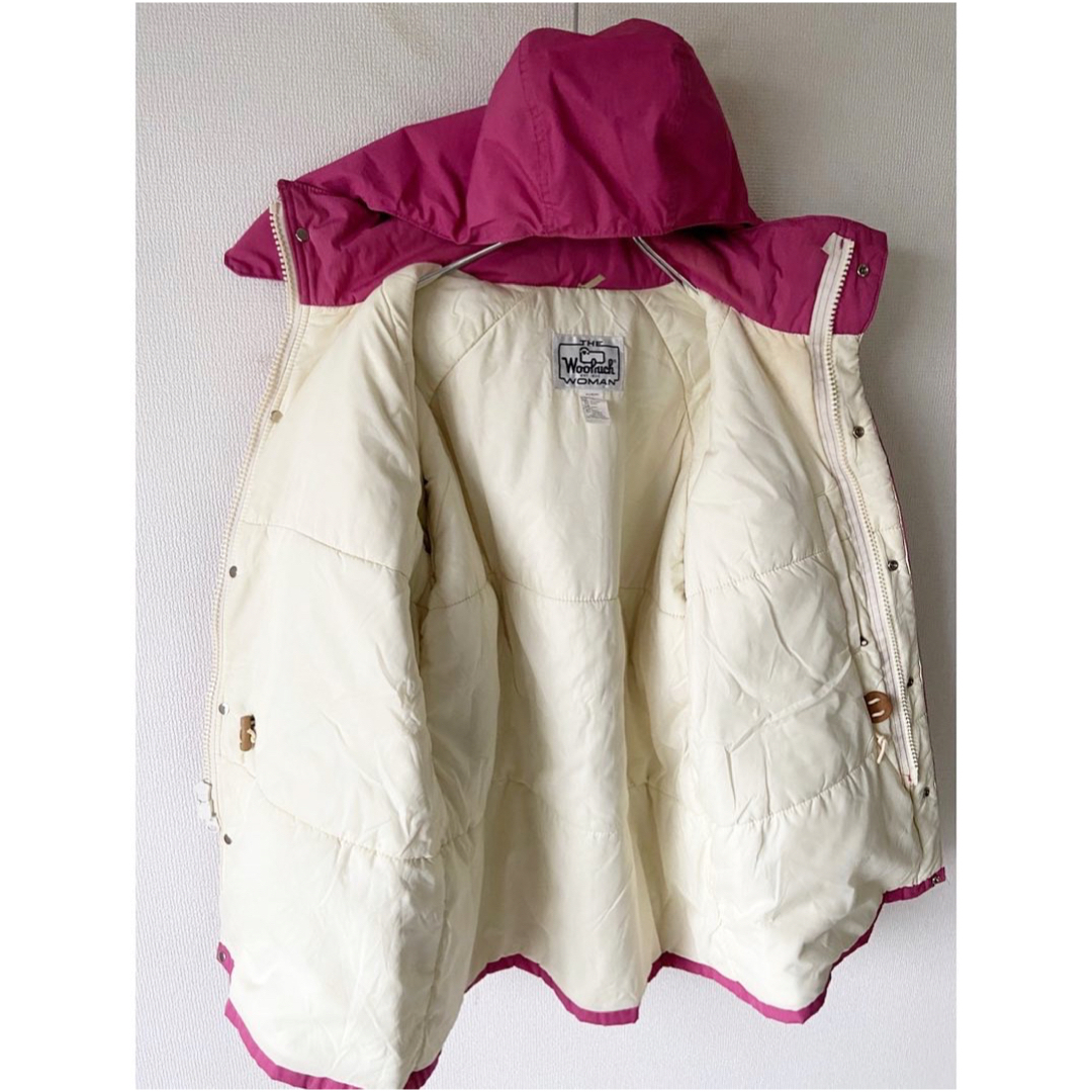 WOOLRICH(ウールリッチ)の希少カラー vintage usa製 WOOLRICH ピンクマウンテンパーカー メンズのジャケット/アウター(マウンテンパーカー)の商品写真