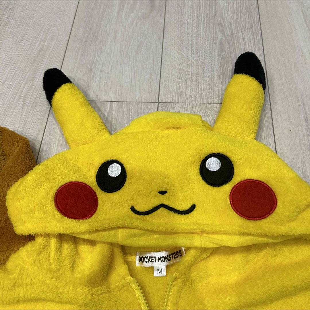 ポケモン(ポケモン)のポケモン　イーブイ　ピカチュウ　着ぐるみ　大人　コスプレ　つなぎ　ルームウェア エンタメ/ホビーのコスプレ(衣装)の商品写真