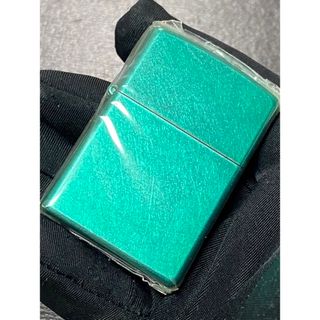 zippo キャンディー グリーン 特殊加工 希少モデル 2005年製(その他)