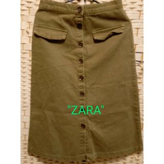 ザラ(ZARA)のZARAスカート(ひざ丈スカート)