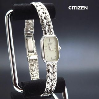 シチズン(CITIZEN)のCITIZEN ブレスレットウォッチ GERMANY 腕時計 軽くて可愛い(腕時計)