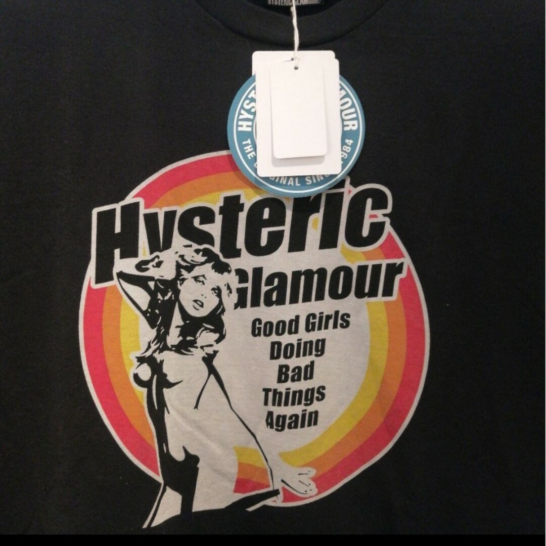 HYSTERIC GLAMOUR(ヒステリックグラマー)の【コムドットやまと着　新品】ヒステリックグラマー　センターガール　Tシャツ メンズのトップス(Tシャツ/カットソー(半袖/袖なし))の商品写真