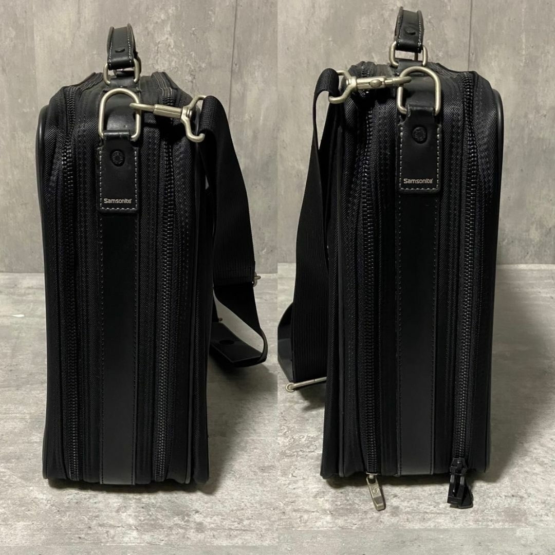 Samsonite(サムソナイト)のサムソナイト　ビジネスバッグ　2way ブラック　Samsonite ショルダー メンズのバッグ(ビジネスバッグ)の商品写真