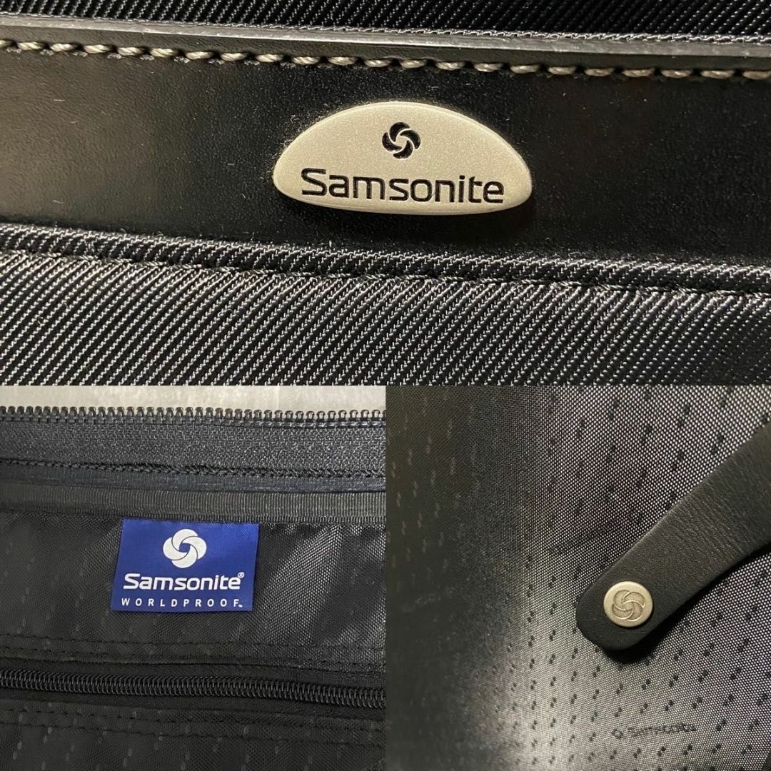 Samsonite(サムソナイト)のサムソナイト　ビジネスバッグ　2way ブラック　Samsonite ショルダー メンズのバッグ(ビジネスバッグ)の商品写真