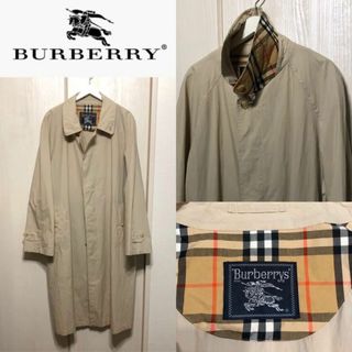 BURBERRY - 10-103超美品 バーバリーズ ステンカラーコート 大人気