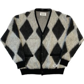 WACKO MARIA - WACKO MARIA DIAMOND MOHAIR CARDIGAN