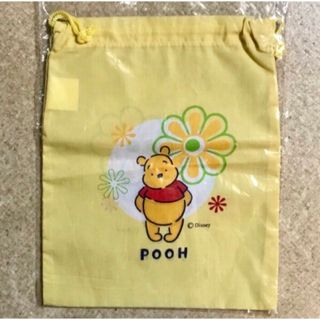 ディズニー(Disney)のディズニー💛POOH💛プーさん巾着💛(キャラクターグッズ)