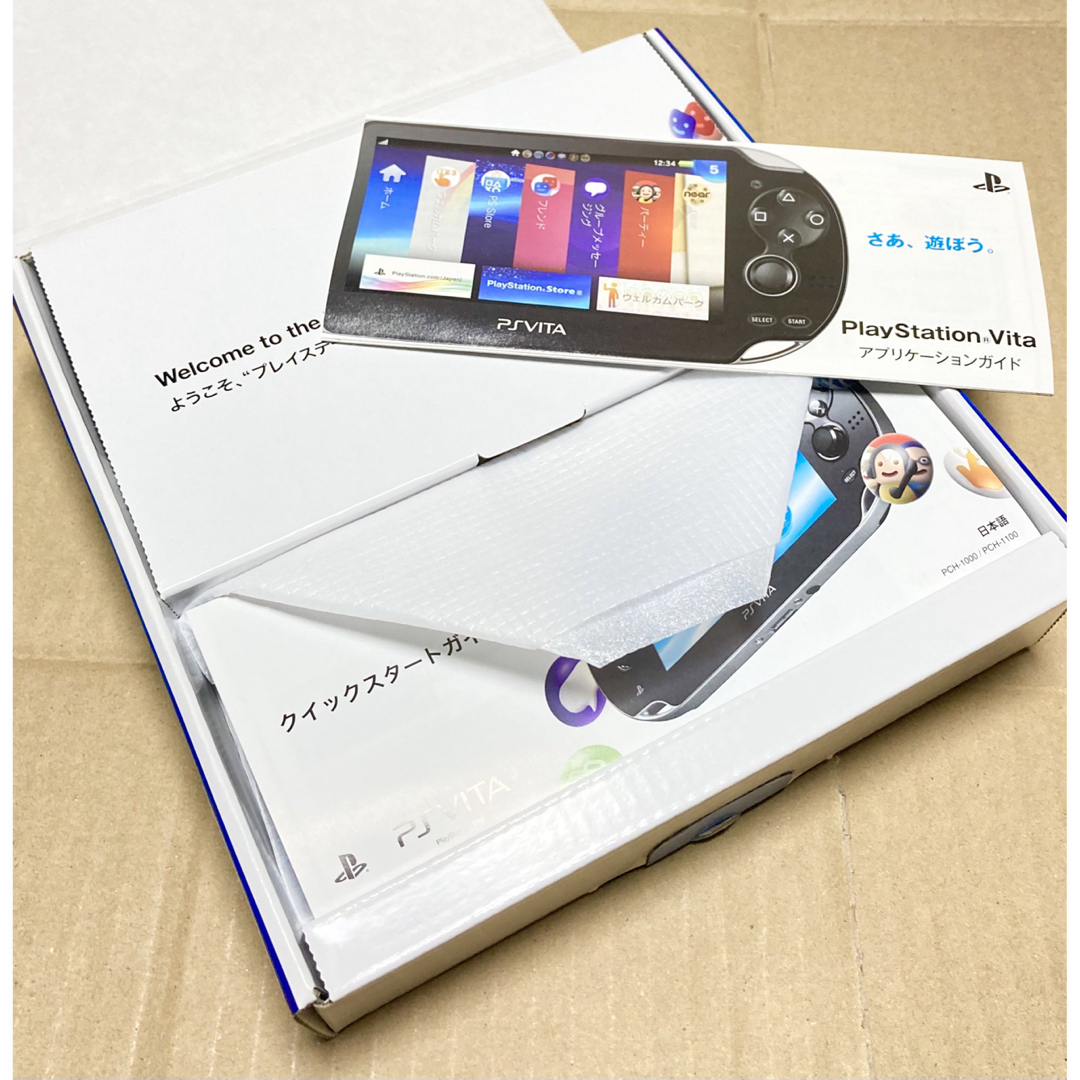 新品未使用品】PS Vita PCH-1000ZA02 クリスタルホワイト 新品未使用品】PS Vita PCH-1000ZA02 クリスタルホワイト