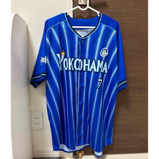 ヨコハマディーエヌエーベイスターズ(横浜DeNAベイスターズ)の横浜DeNAベイスターズ　佐野　ユニフォーム(応援グッズ)