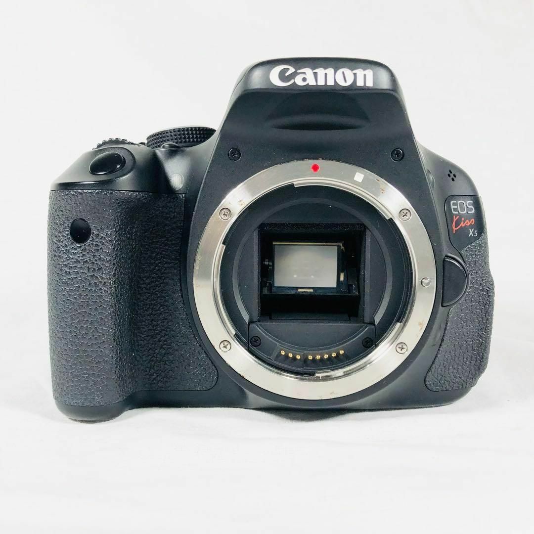 【完動品】Canon EOS Kiss X5 近～中望遠レンズ 動作確認済