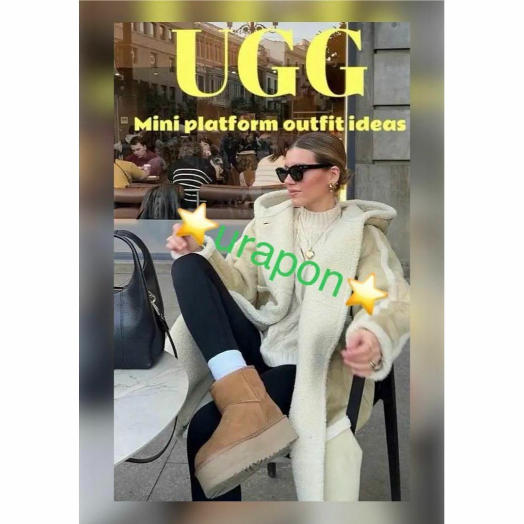 UGG(アグ)の国内正規品✨超美品✨24✨UGG✨CLASSIC MINI PLATFORM✨ レディースの靴/シューズ(ブーツ)の商品写真