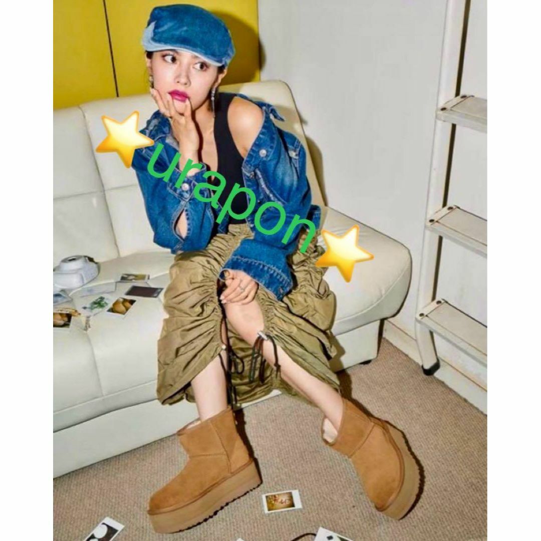 UGG(アグ)の国内正規品✨超美品✨24✨UGG✨CLASSIC MINI PLATFORM✨ レディースの靴/シューズ(ブーツ)の商品写真