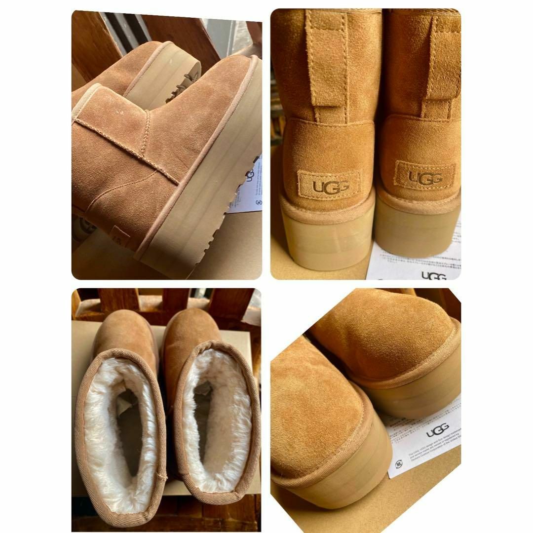 UGG(アグ)の国内正規品✨超美品✨24✨UGG✨CLASSIC MINI PLATFORM✨ レディースの靴/シューズ(ブーツ)の商品写真