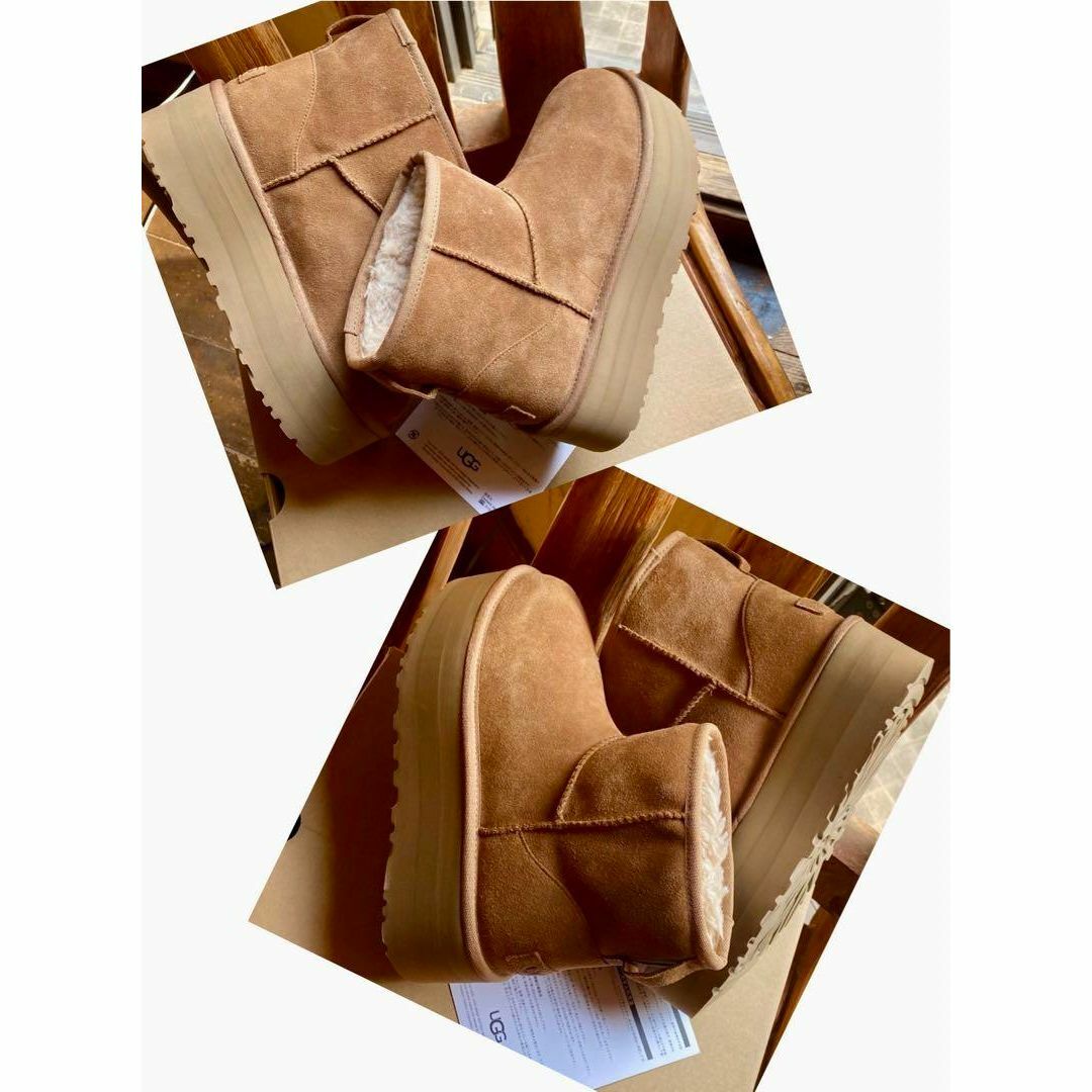 UGG(アグ)の国内正規品✨超美品✨24✨UGG✨CLASSIC MINI PLATFORM✨ レディースの靴/シューズ(ブーツ)の商品写真