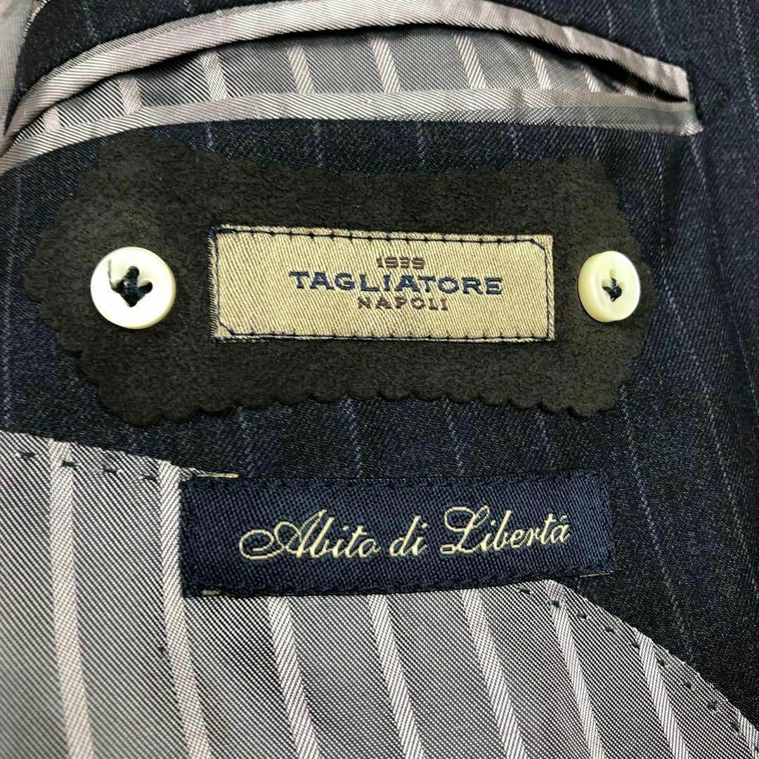 TAGLIATORE(タリアトーレ)の【未使用級】タリアトーレ イタリア製 テーラードジャケット 裏地ストライプ 別注 メンズのジャケット/アウター(テーラードジャケット)の商品写真