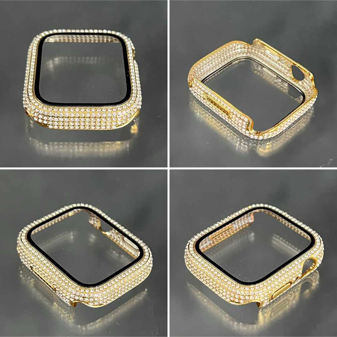 Apple Watch(アップルウォッチ)のアップルウォッチ　czケース/ディープラバーベルト メンズの時計(その他)の商品写真