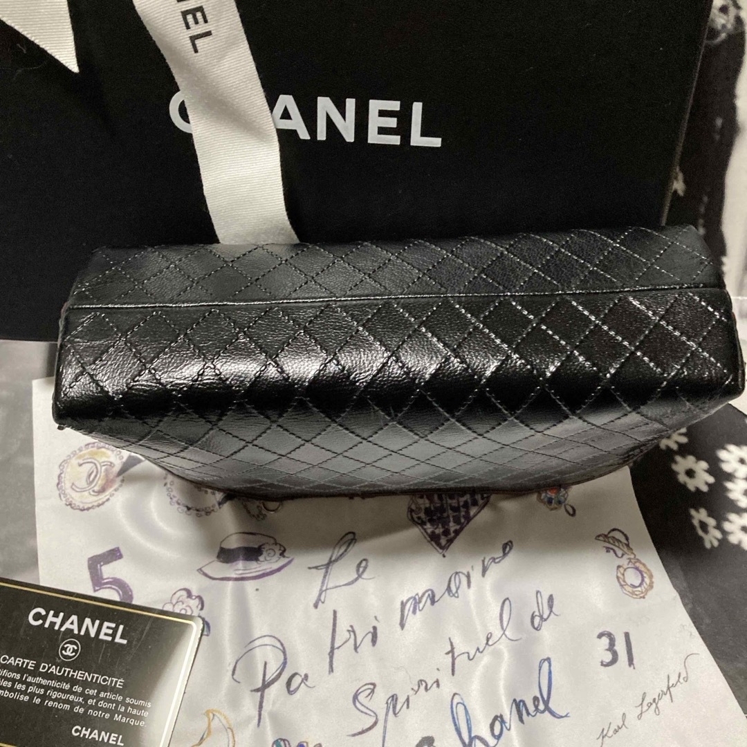 CHANEL(シャネル)の超美品☆便利☆CHANEL☆ポーチ☆クラッチ☆マトラッセ☆ レディースのファッション小物(ポーチ)の商品写真