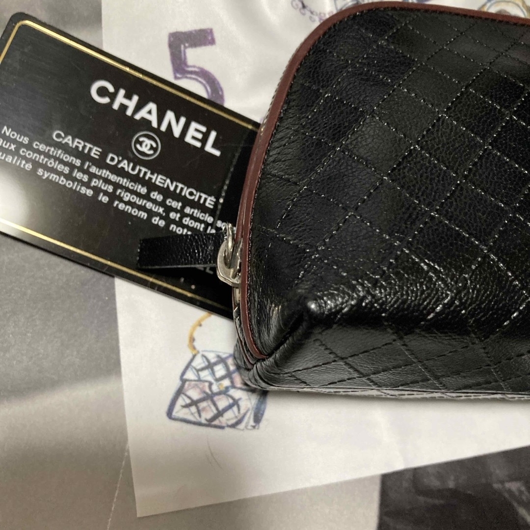 CHANEL(シャネル)の超美品☆便利☆CHANEL☆ポーチ☆クラッチ☆マトラッセ☆ レディースのファッション小物(ポーチ)の商品写真