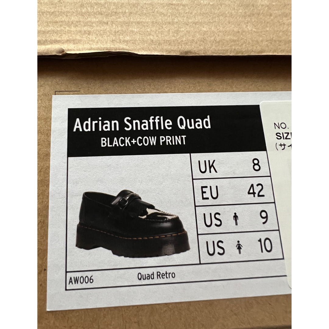 Dr.Martens(ドクターマーチン)の新品ドクターマーチン★Adrianスナッフル ローファー UK８ 27cm  メンズの靴/シューズ(ドレス/ビジネス)の商品写真