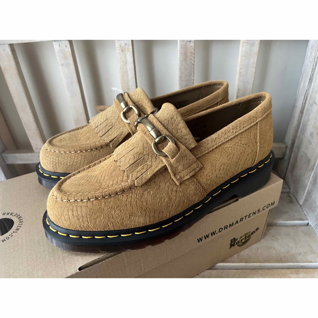 Dr.Martens(ドクターマーチン)の新品ドクターマーチン★Adrianスナッフル ローファー 型押し UK8 27㎝ メンズの靴/シューズ(ドレス/ビジネス)の商品写真