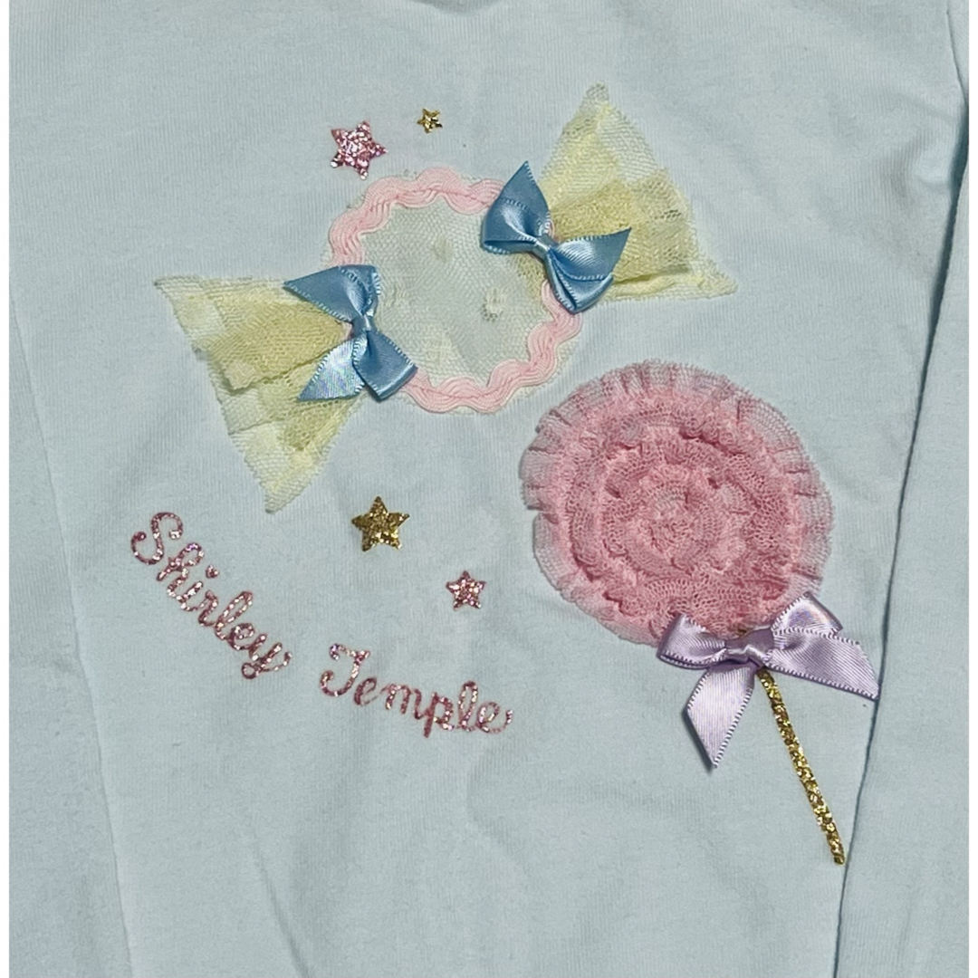 Shirley Temple(シャーリーテンプル)のシャーリーテンプル　2着セット100cm キッズ/ベビー/マタニティのキッズ服女の子用(90cm~)(Tシャツ/カットソー)の商品写真