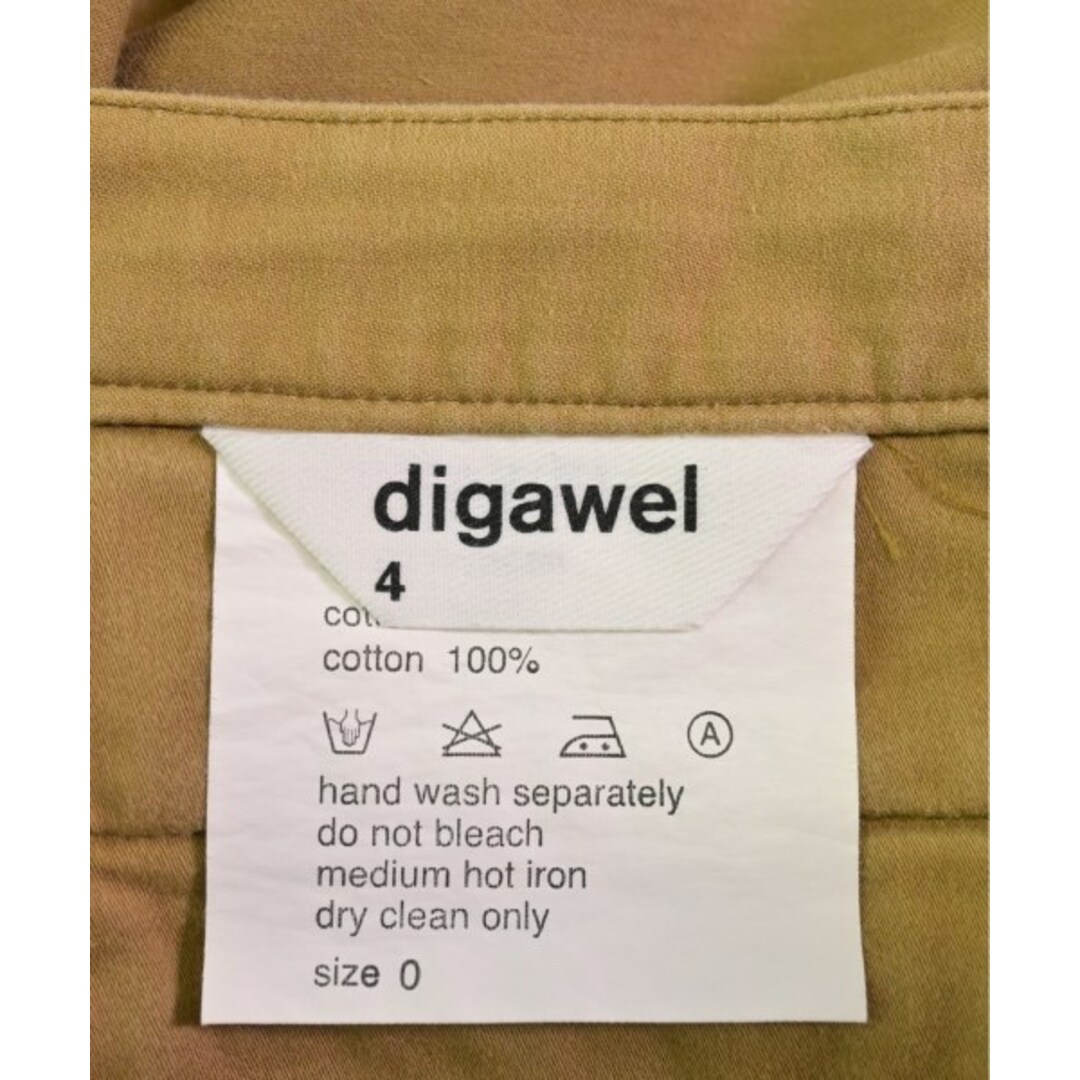 DIGAWEL(ディガウェル)のDIGAWEL ディガウェル パンツ（その他） 0(XS位) ベージュ系 【古着】【中古】 メンズのパンツ(その他)の商品写真