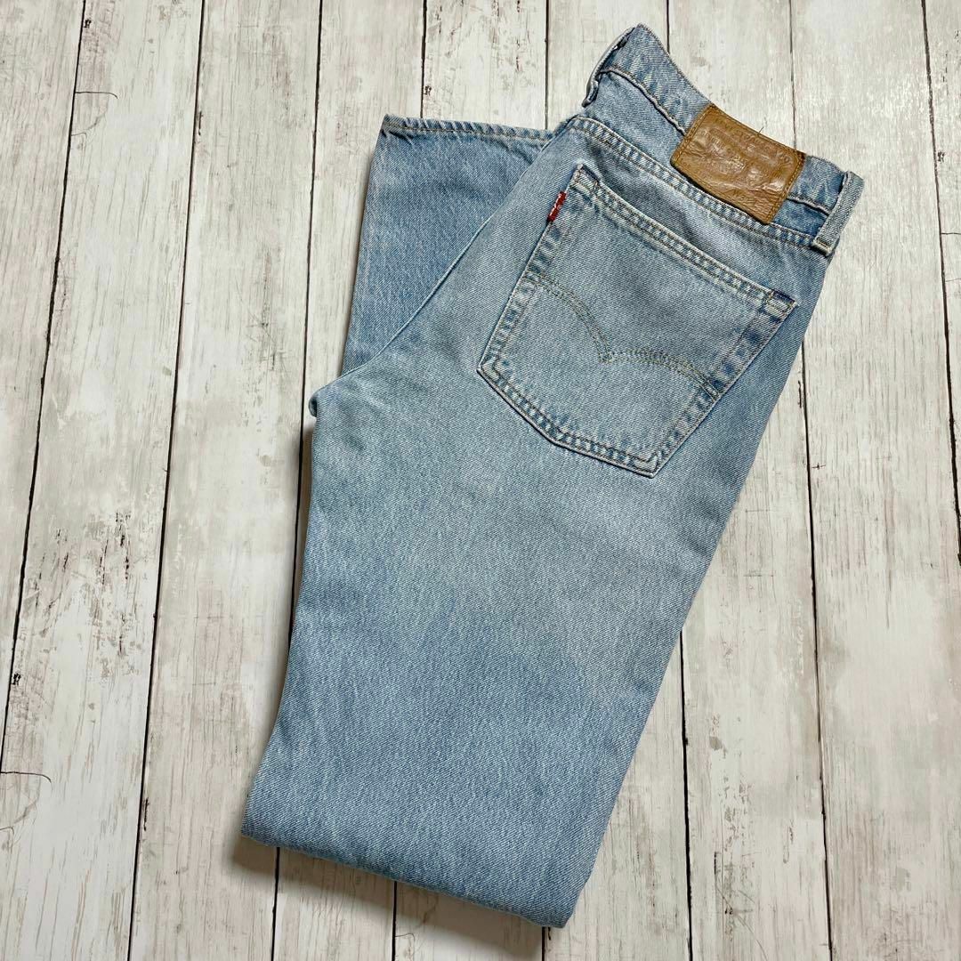 Levi's(リーバイス)のプレミアムリーバイス510　LEVIS　アイスブルー　青　スキニーシルエット古着 メンズのパンツ(デニム/ジーンズ)の商品写真