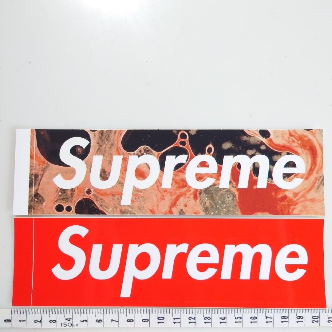 Supreme - シュプリーム ステッカー 2枚セット BLOOD AND SEMEN 17SSの