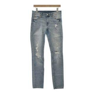 チープマンデー(CHEAP MONDAY)のCHEAP MONDAY スラックス 29(S位) 水色(デニム) 【古着】【中古】(スラックス)